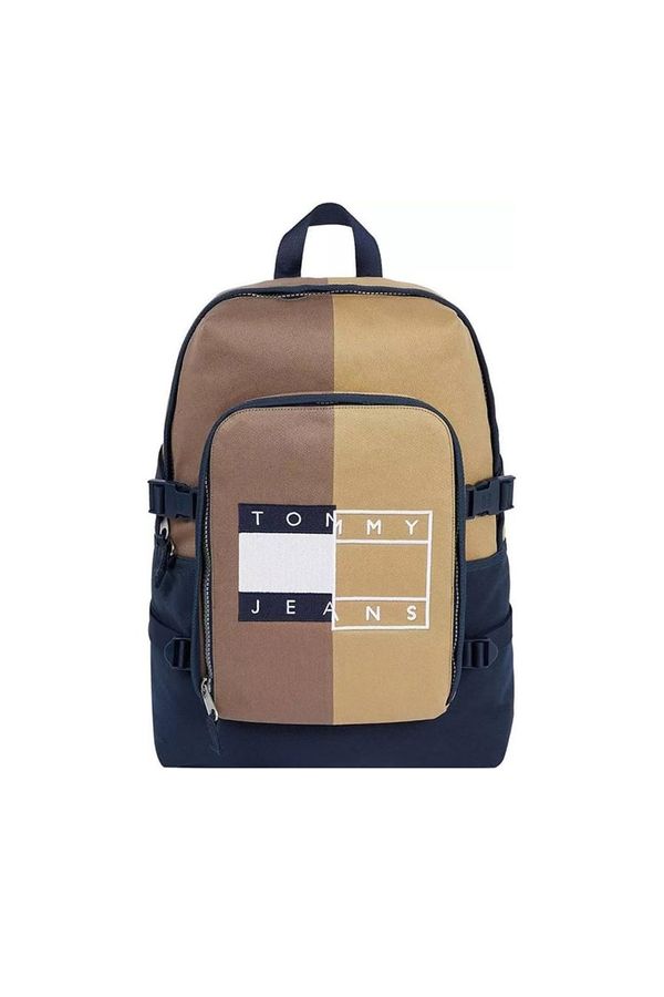 Tommy Hilfiger Tommy Jeans Backpack - TJM HERITAGE DOME BP SPLICED beige
