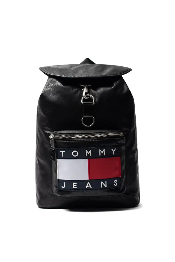 Tommy Hilfiger Jeans Tommy Jeans Backpack - TJM HERITAGE LEATHER BACKPACK black
