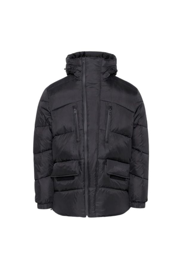 Tommy Hilfiger Jeans Tommy Jeans Jacket - TJM ASYMMETRIC ZIP PUFFER black