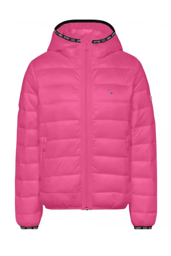 Tommy Hilfiger Jeans Tommy Jeans Jacket - TJW QUILTED TAPE HOODED JACKET pink