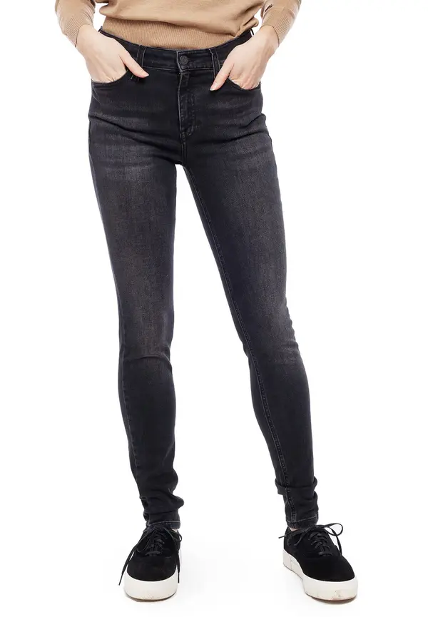 Tommy Hilfiger Jeans Tommy Jeans Jeans - MID RISE SKINNY NORA WSTBK grey