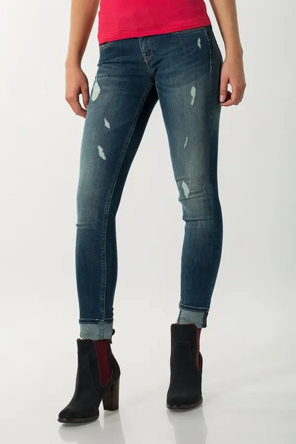 Tommy Hilfiger Jeans Tommy Jeans Jeans - TOMMY HILFIGER LOW RISE SKINNY SOPHIE DYASTD blue