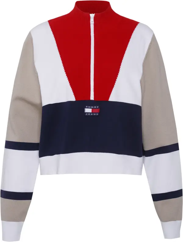 Tommy Hilfiger Jeans Tommy Jeans Sweater - TJW COLORBLOCK LOGO SWEATER multicolor