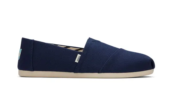 Toms Toms Alpargata mornarsko plave reciklirane tenisice