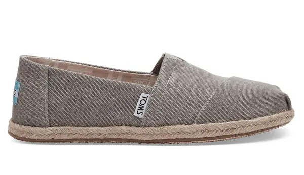 Toms Toms Drizzle sive espadrile