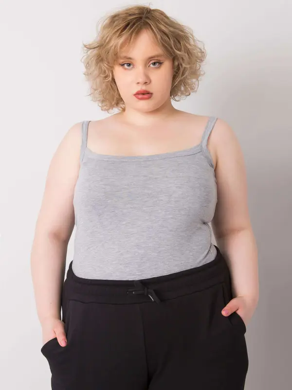 BASIC Feel Good Top-RV-TP-6324.10-Grey