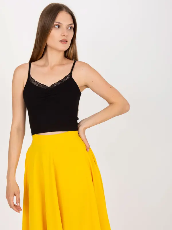 RUE PARIS Top-RV-TP-7988.09-black