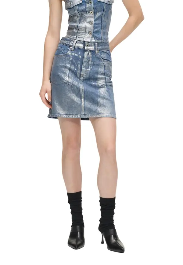 Karl Lagerfeld Jeans Traper suknja Karla Lagerfelda
