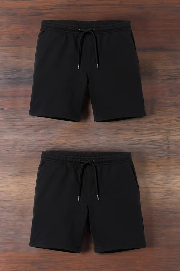 Trendyol Trendyol Black 2 Pack Shorts & Bermuda