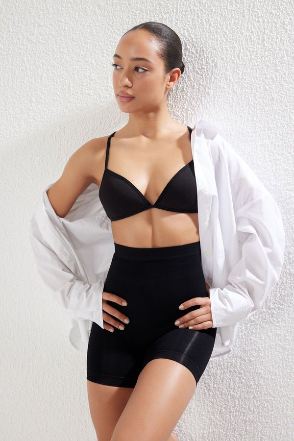 Trendyol Trendyol Black Seamless Plain Corset