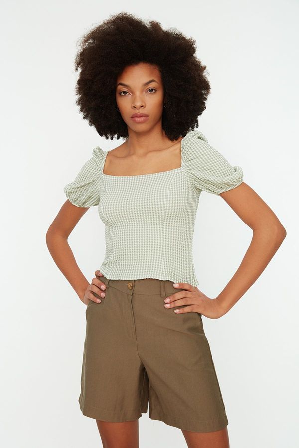 Trendyol Trendyol Blouse - Green - Regular fit