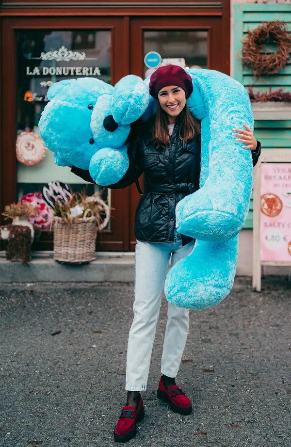 Trendyol Trendyol crni remen od umjetne kože prošiveni kaput