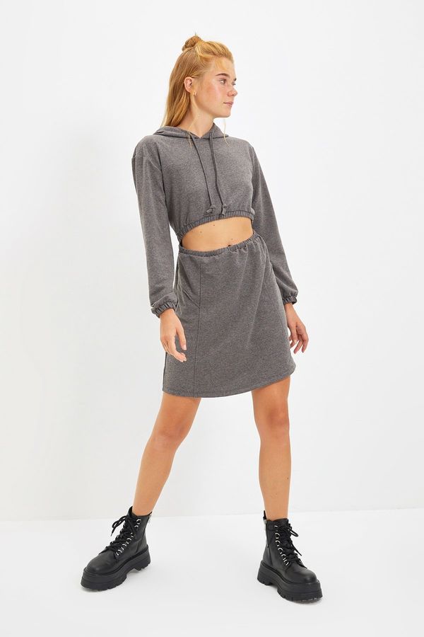 Trendyol Trendyol Dress - Gray - A-line