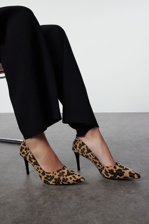 Trendyol Trendyol Leopard Women's Classic Heeled Shoes