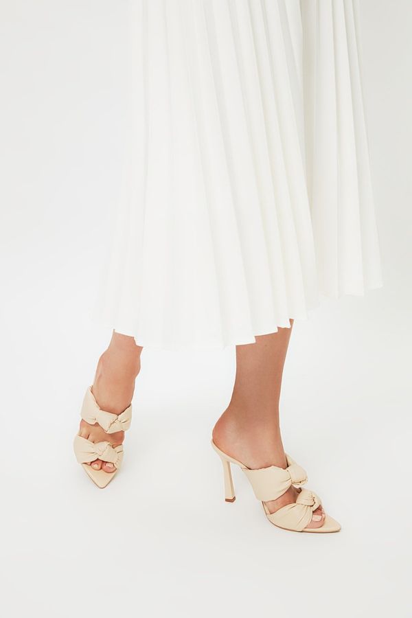 Trendyol Trendyol Light Beige Women's Slippers