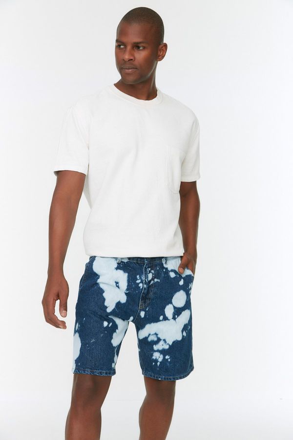 Trendyol Trendyol Shorts - Dark blue - Normal Waist