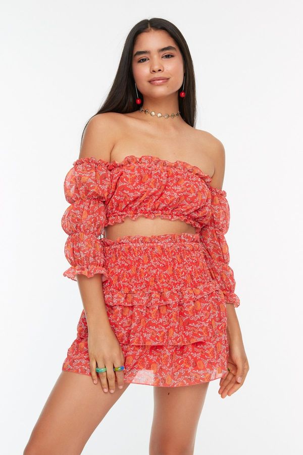 Trendyol Trendyol Tile Mini Skirt