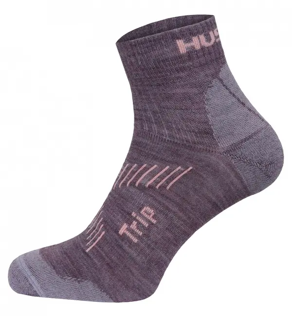 HUSKY Trip purple socks