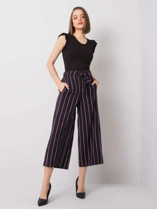 RUE PARIS Trousers-CHA-SP-0430.41P-navy blue