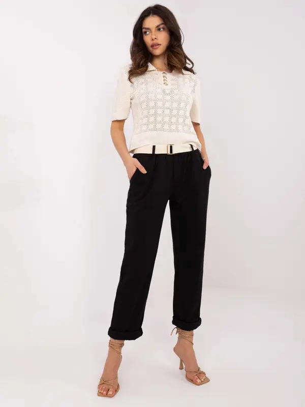 Italy Moda Trousers-DHJ-SP-20506.79-black