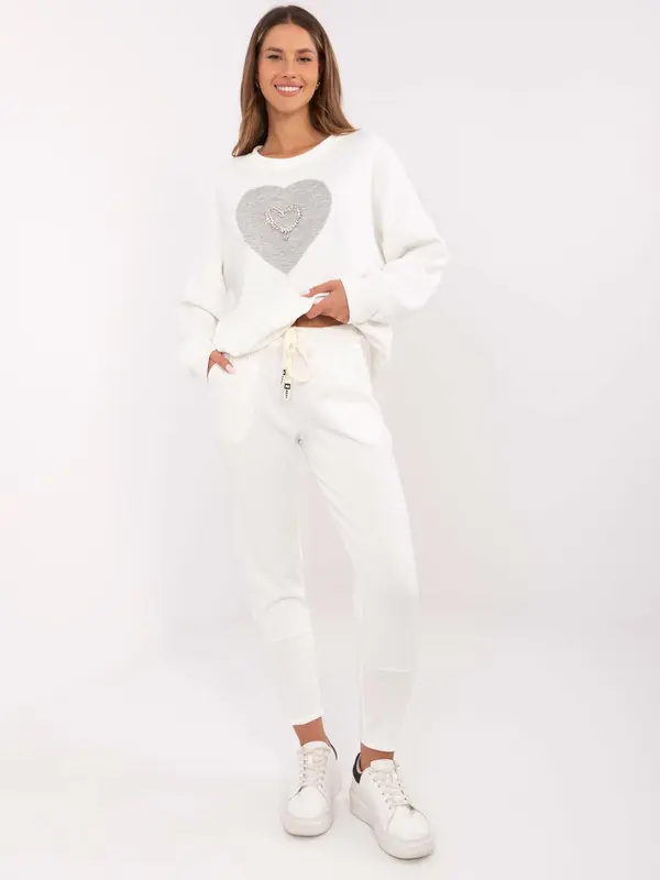 Italy Moda Trousers-DHJ-SP-9283.83P-ecru