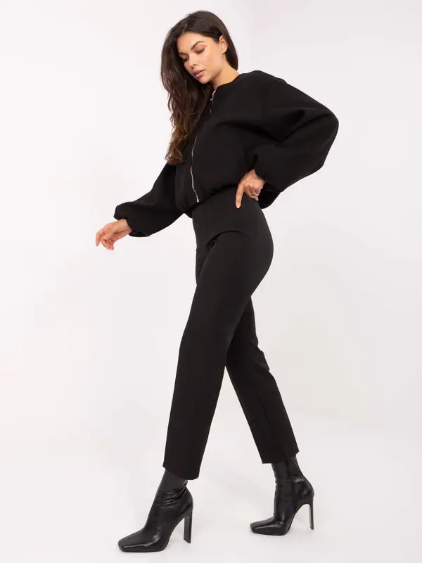 RUE PARIS Trousers-IT-SP-FL9069.00-black
