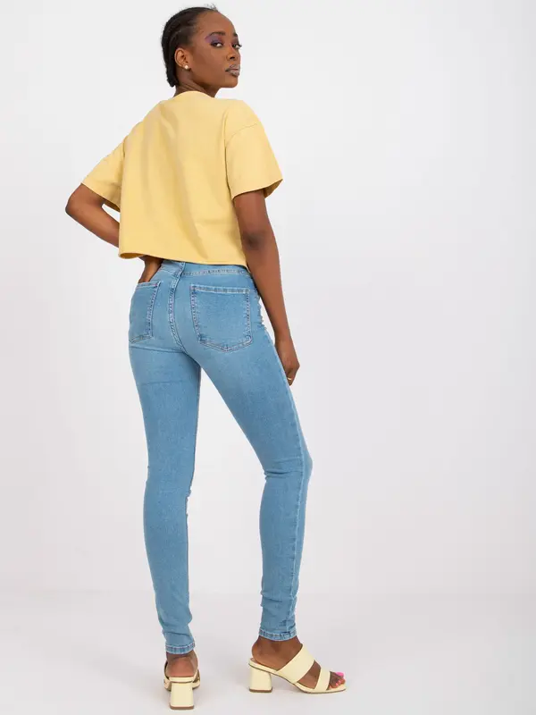 RUE PARIS Trousers jeans-RO-SP-PNT-2308.86-blue
