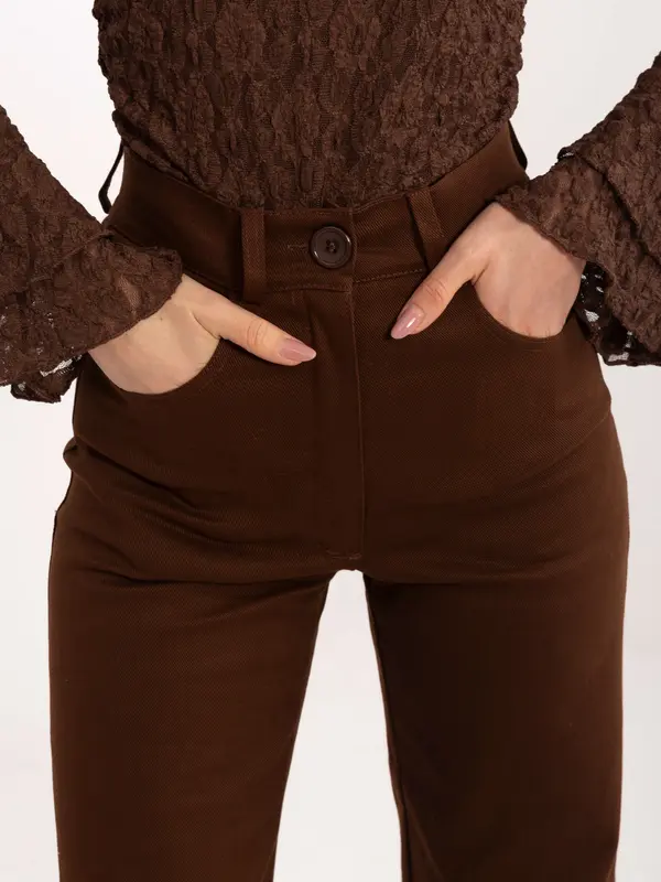 LAKERTA Trousers-LK-SP-510106.14P-brown