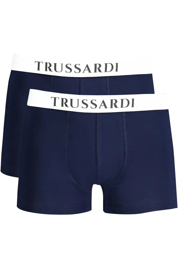 Trussardi TRUSSARDI MEN'S BLUE BOXER