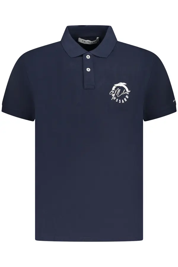 Trussardi Trussardi muška plava polo majica