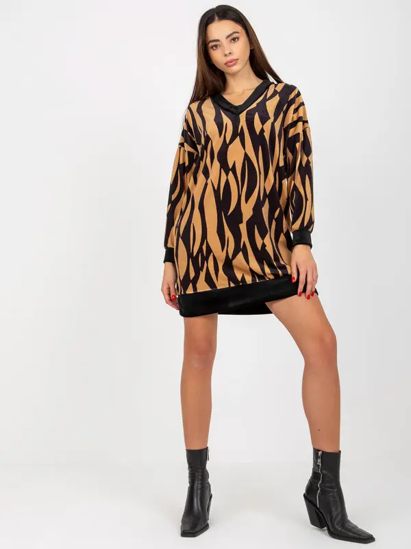 RUE PARIS Tunic-RP-TU-8189-2.07-black