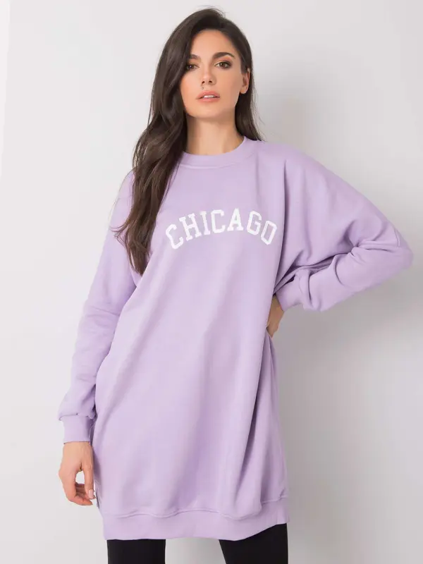 RUE PARIS Tunic-RV-TU-6675.98-Light Purple