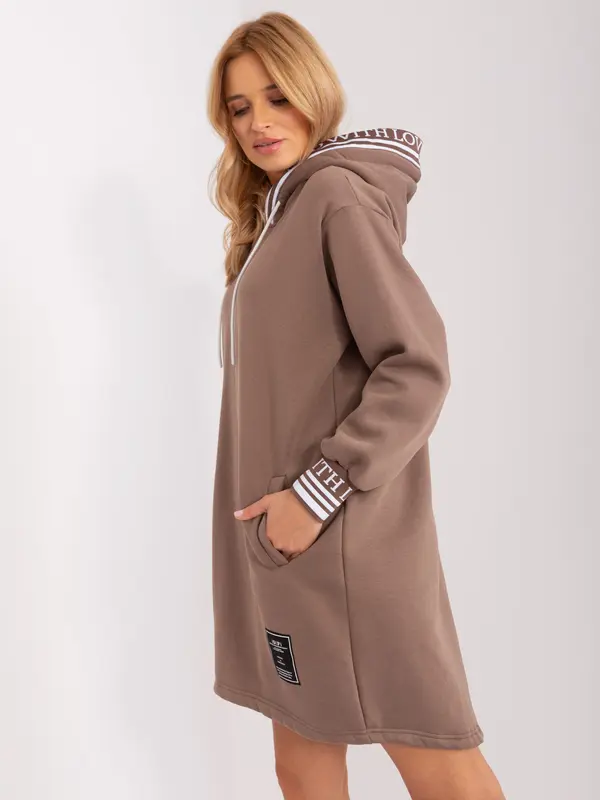 RELEVANCE Tunic-RV-TU-9224.95P-Brown