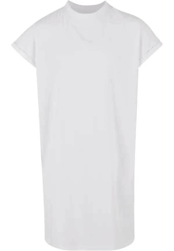 Urban Classics Turtle Extended Shoulder dress for girls - white
