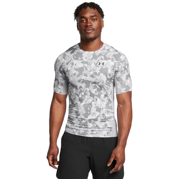 Under Armour UA HG Armour Prtd SS-GRY