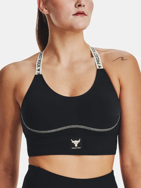 Under Armour Under Armour Bra Pjt Rock Infty Mid Bra-BLK - Ladies