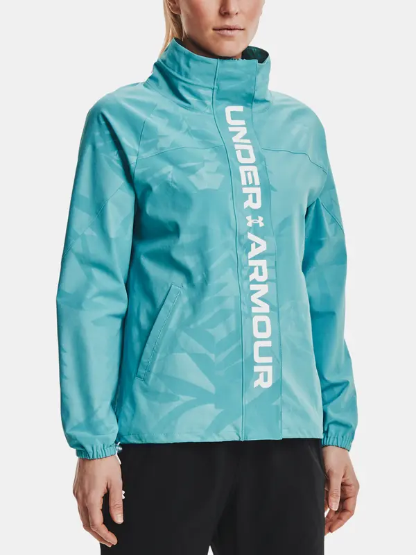 Under Armour Under Armour Bunda Recover Woven Emboss FZ Jkt-BLU