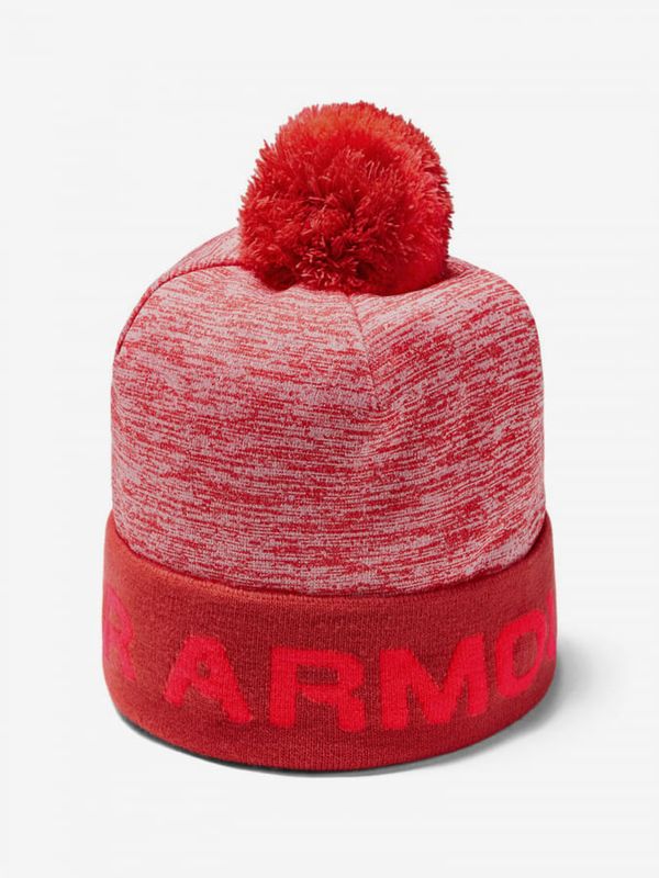 Under Armour Under Armour Cap Boy\'s Gametime Pom Beanie-Red - Boys