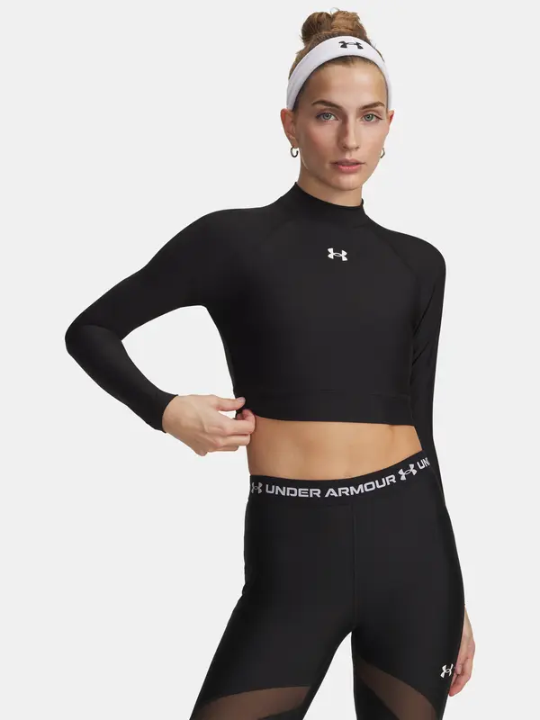 Under Armour Under Armour HeatGear Crop Mock majica s kratkim rukavima