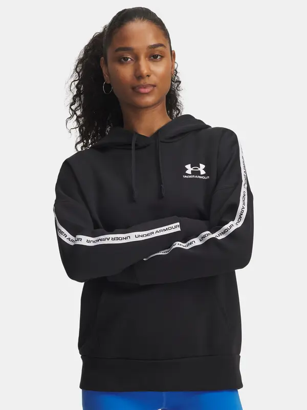 Under Armour Under Armour Icon Fleece Taped Hdy-BLK Women's Sweatshirt - Women's