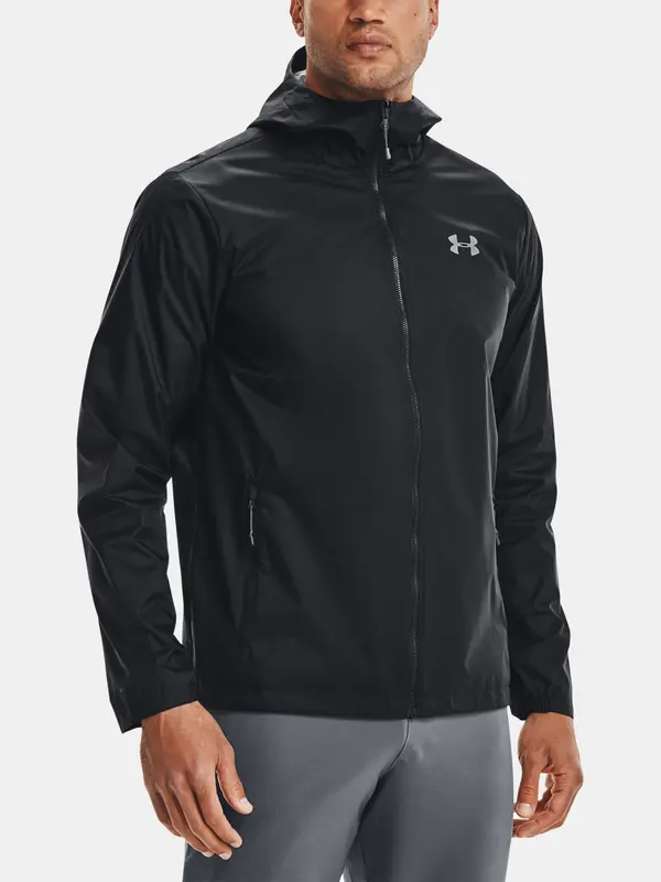 Under Armour Under Armour Jacket Forefront Rain Jacket-Blk - Mens