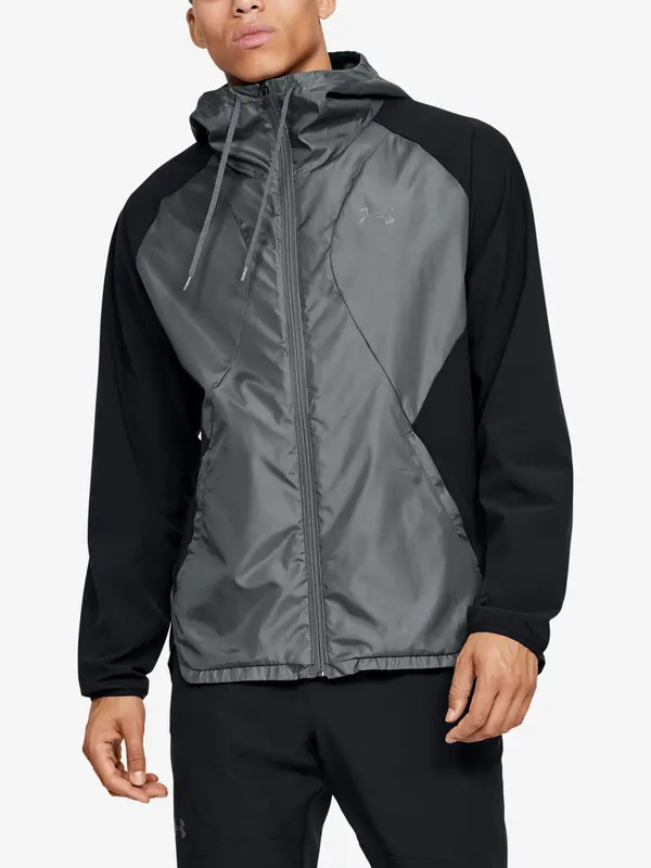 Under Armour Under Armour Jacket STRETCH-WOVEN HOODED JACKET-BLK - Mens