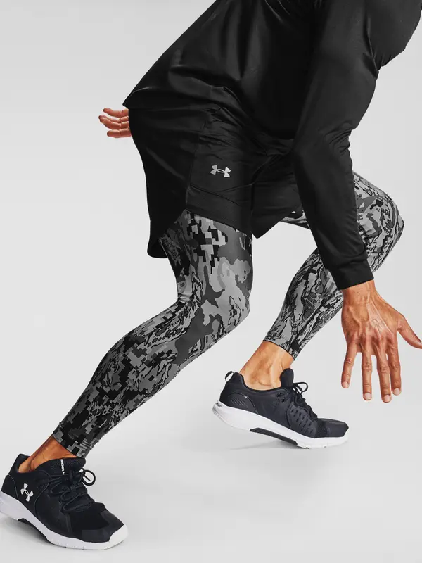 Under Armour Under Armour Leggings Armour HG 2.0 Print Lgs-BLK - Mens