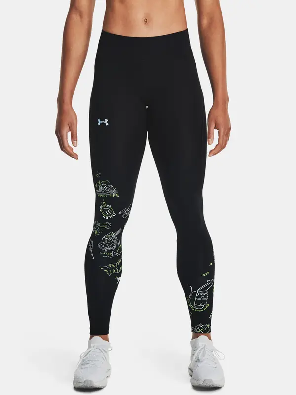 Under Armour Under Armour Leggings Run Your Face Off Tight-BLK - Ladies
