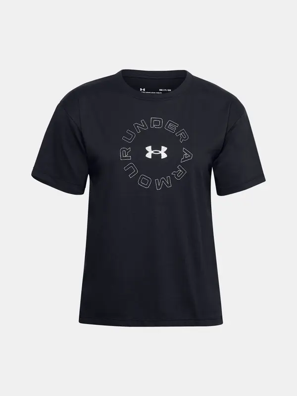 Under Armour Under Armour Live Fashion T-Shirt WM GraphicSS-BLK - Ladies