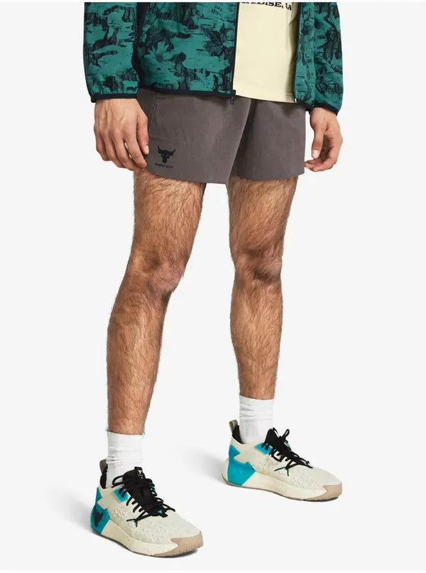 Under Armour Under Armour Pjt Rck Camp Short Dark Brown Sports Shorts