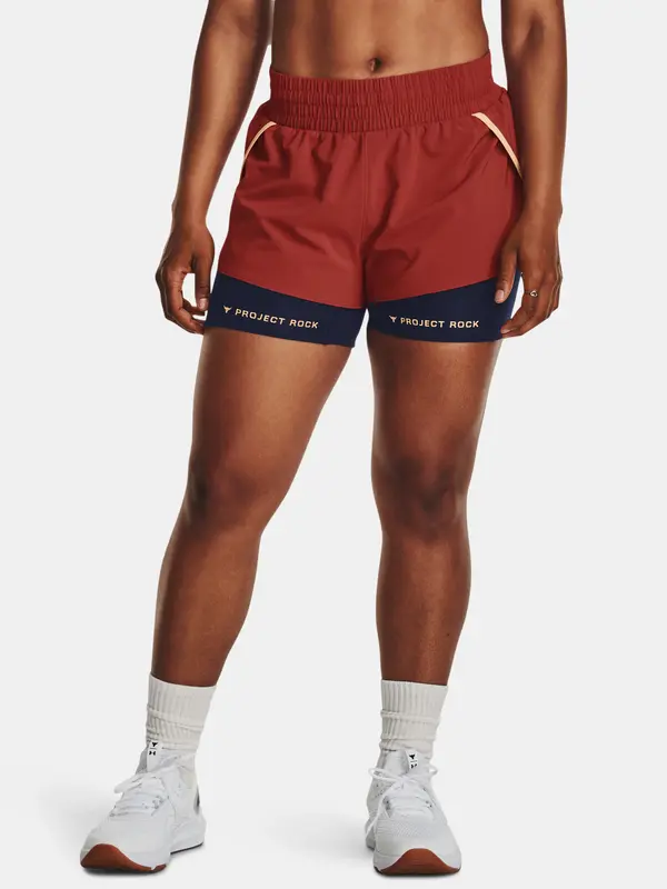 Under Armour Under Armour Project Rock Flex Red Women's Shorts