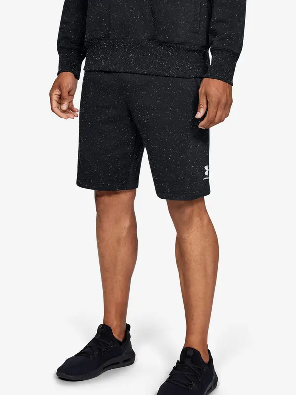 Under Armour Under Armour Shorts SPECKLED FLEECE SHORT-BLK - Mens