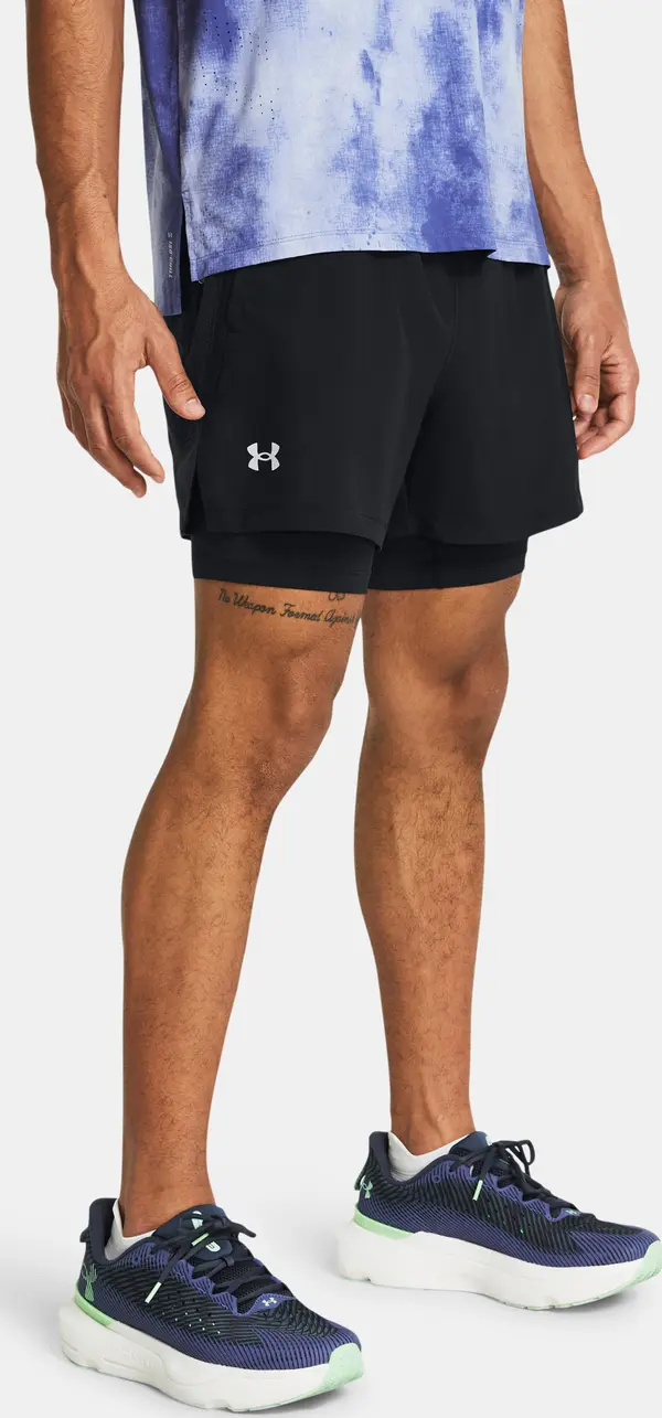 Under Armour Under Armour Shorts UA LAUNCH 5'' 2-IN-1 SHORTS-BLK - Men