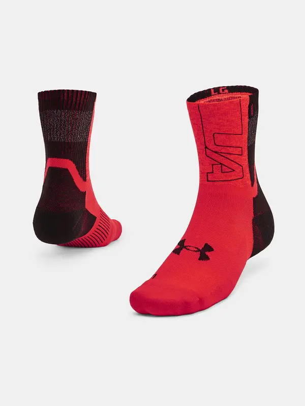 Under Armour Under Armour Socks UA ArmourDry Run Mid-Crew-BLK - unisex